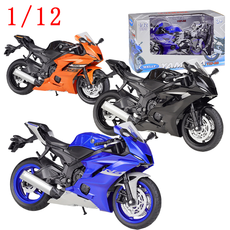 WELLY Diecast 1/12 Scale Yamah - огляд і ціна Model Kit Yamaha
