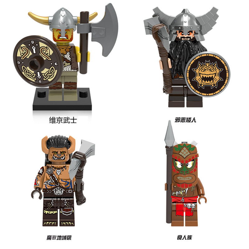 MOC Medieval Castle Knights Se - огляд і ціна Model Kit Knight