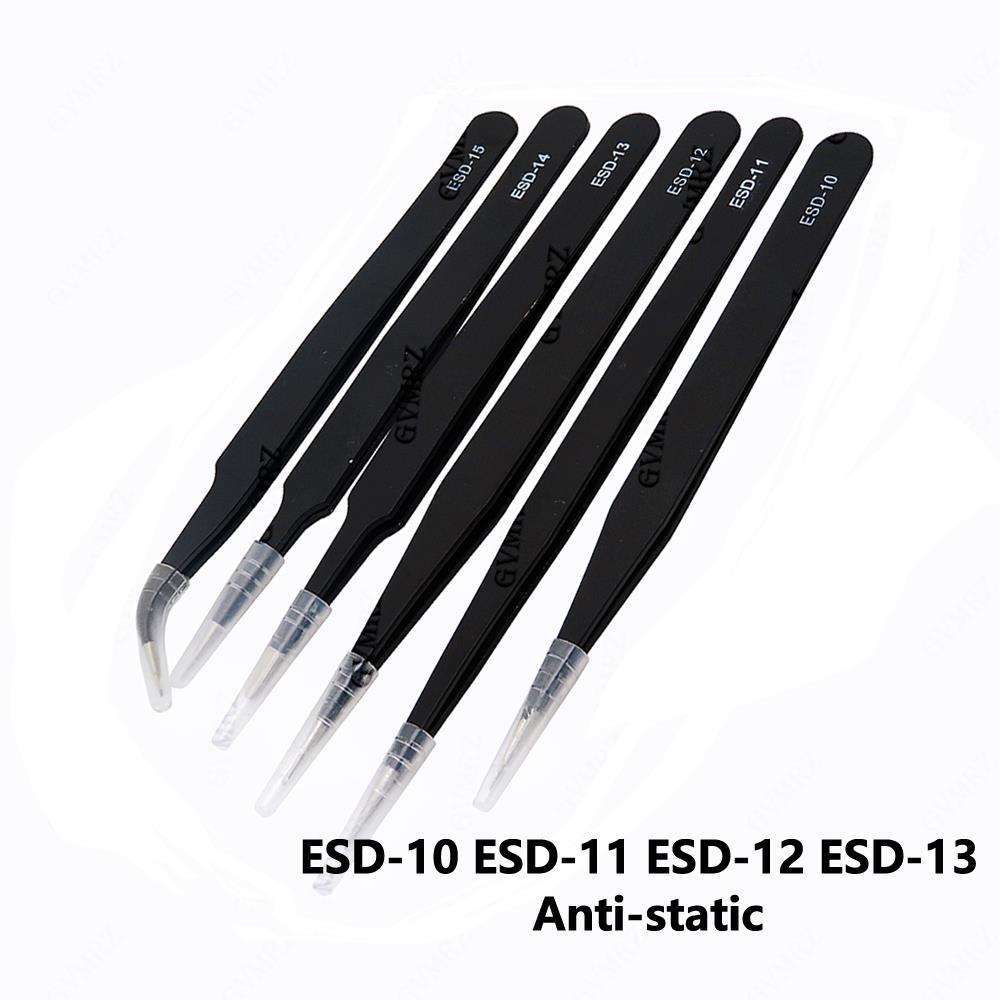 6PCS Tweezers Set ESD-10 ESD-1 - огляд і ціна Model Kit Tweezers