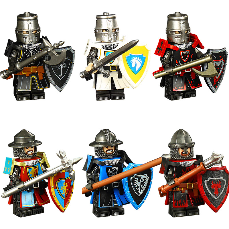 ST3631-3636 Middle Ages Fire D - огляд і ціна Model Kit Knight