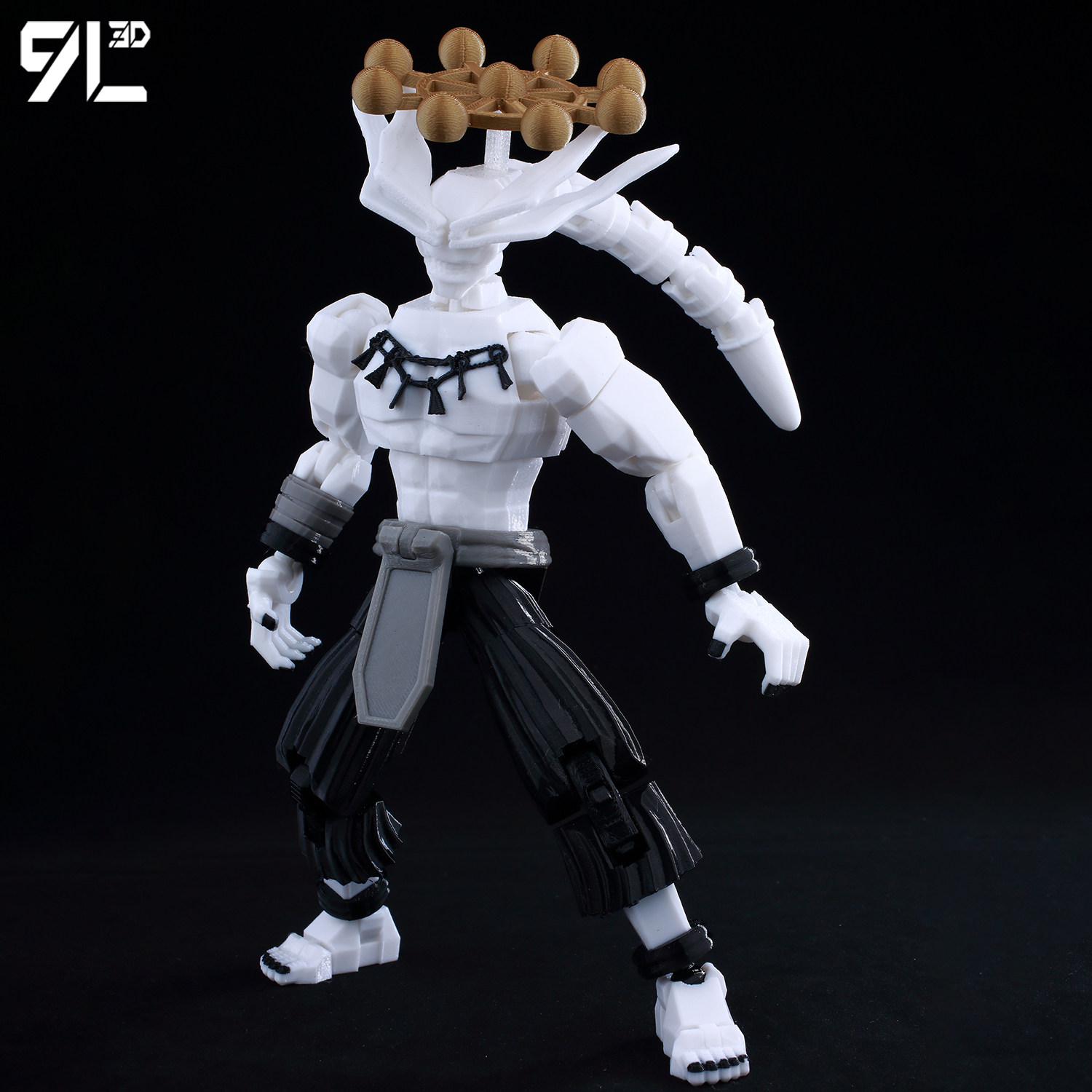 ​9L3D Lucky13 Gojo Sukuna Juju - огляд і ціна Model Kit Jujutsu Kaisen
