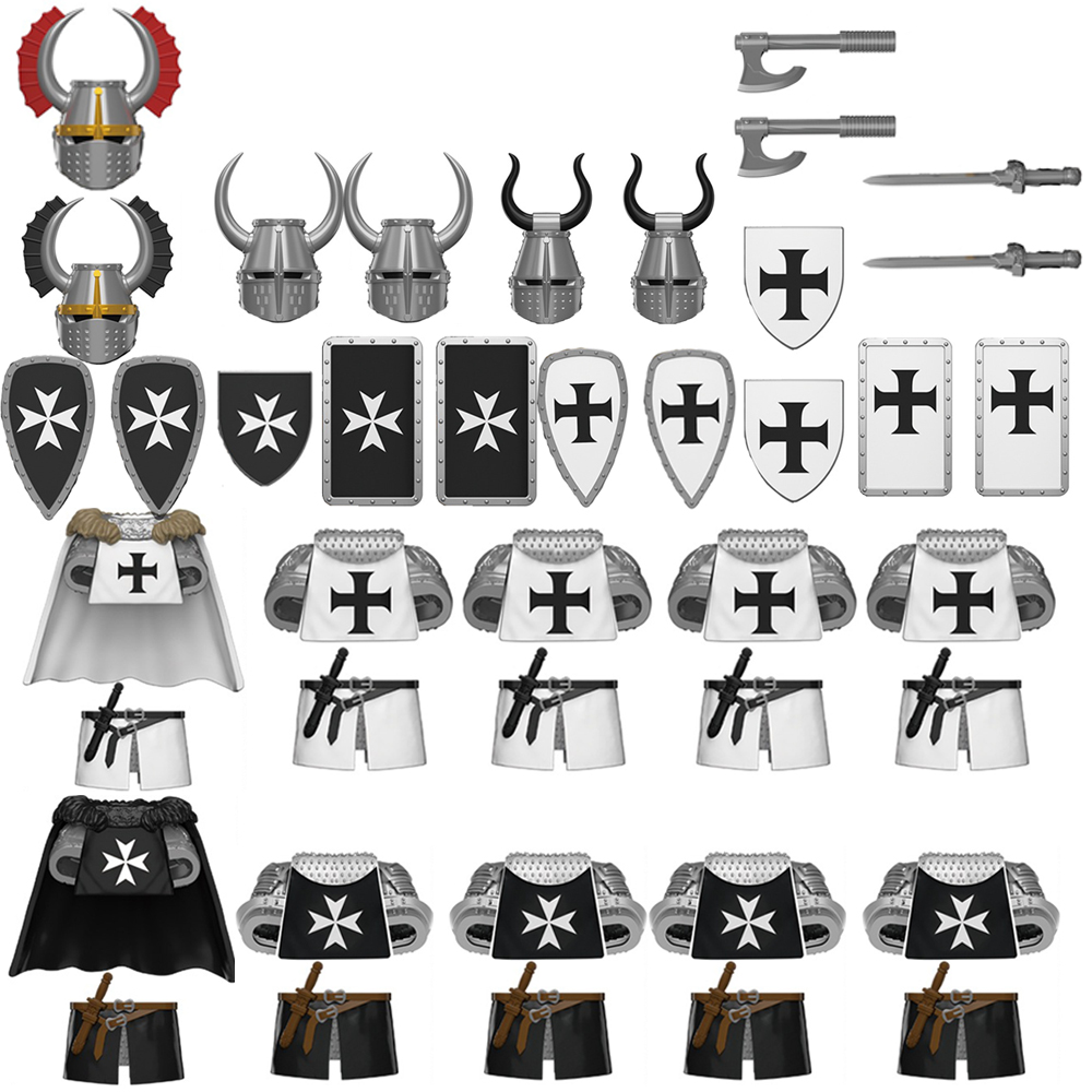 MOC Medieval Military War Knig - огляд і ціна Model Kit Knight