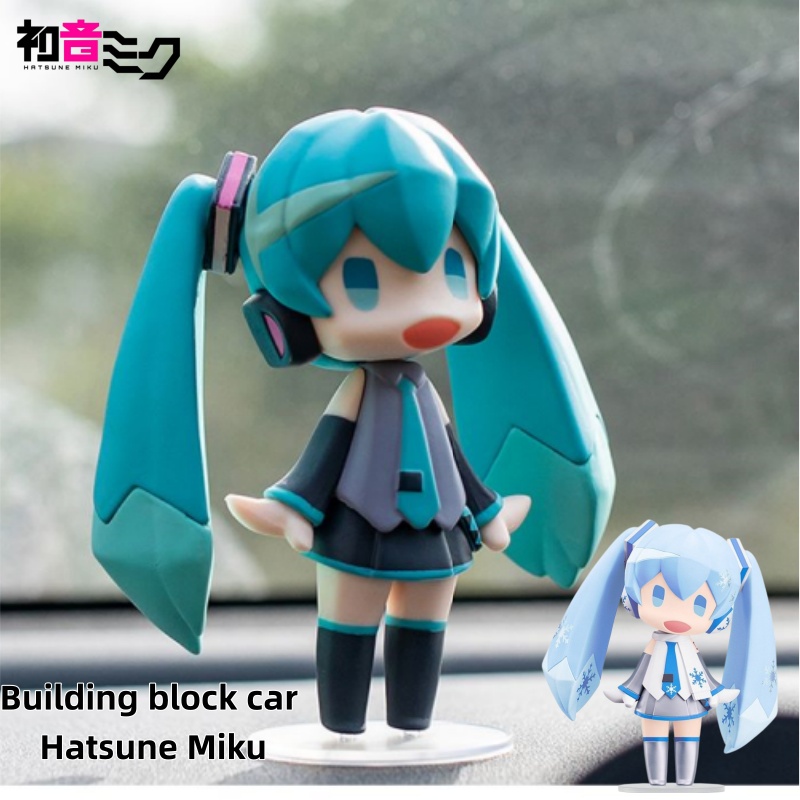 Miku Anime Figure & Building B - огляд і ціна Model Kit Cars