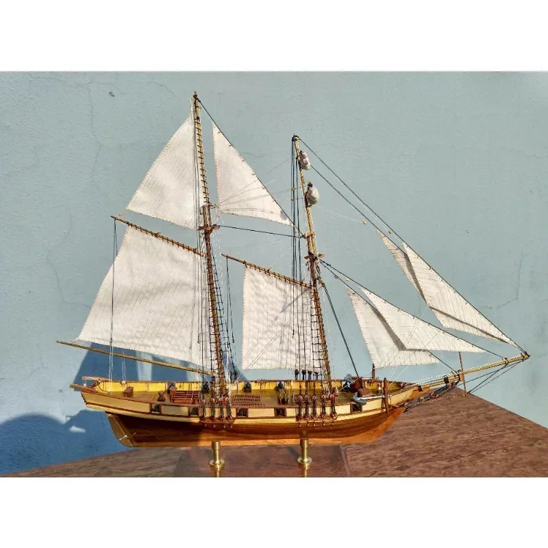 Wooden Assembled Antique Sailb - огляд і ціна Model Kit Yacht